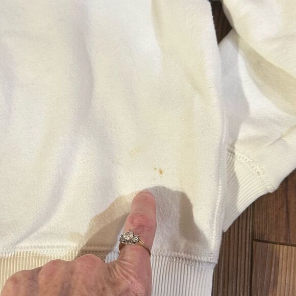 Carter's White Sweatshirt with Mighty Cool Print Sz 4T - Picture 3 of 5